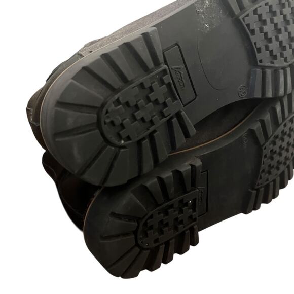 Ammann Murten Boots In Brushed Grey Suede and Black Leather Size 45 EU - Picture 11 of 14